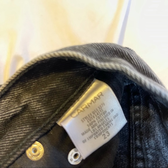 Carmar denim black shorts - Picture 3 of 3